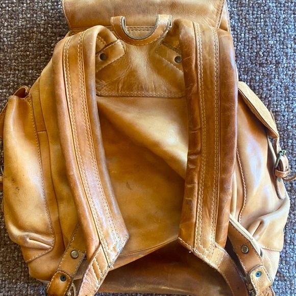 Vintage Leather Rucksack/Backpack - Picture 7 of 10